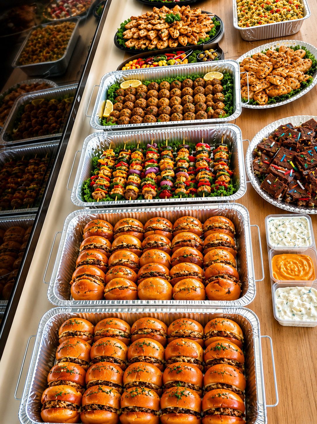 Sliders, Skewers & Sides